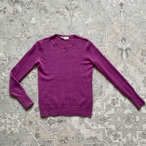 The Cashmere Crew XXS Heather Magenta